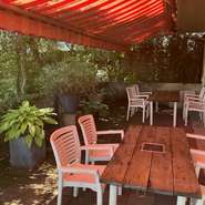 テラス席のみ!!DOG OK!!です。