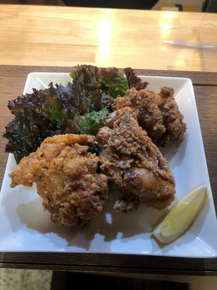 直滑名物　ザク旨　唐揚げ