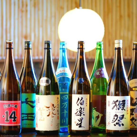 店長厳選の日本酒をリーズナブルに楽しむ