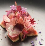 トリュフの香りの紅白サラダ