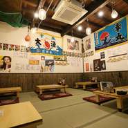 ゆっくりと家族の時間を。個室や座敷などファミリー向け席も豊富