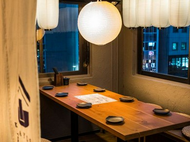 半個室席ございます！