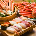 【期間限定】ボイルズワイガニが食べ放題！
高級寿司70種ふくむ90品食べ放題！
