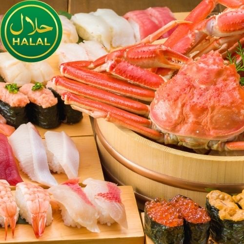 Muslim-Friendly 【HALAL SUSHI】Course ＜ALL-YOU-CAN-EAT＞