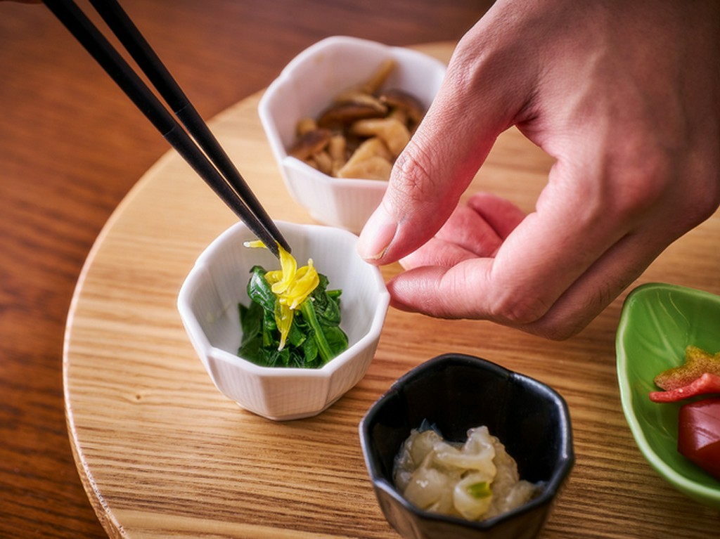 季節の食材を使った会席料理