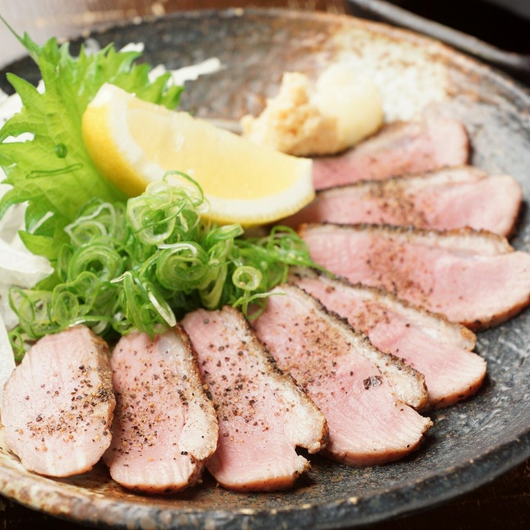 合鴨ロースたたき