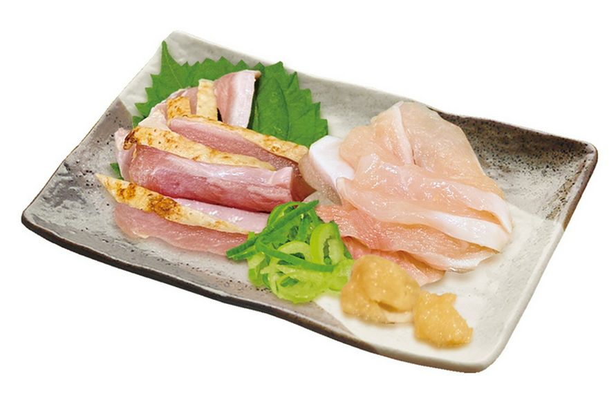 地鶏刺し