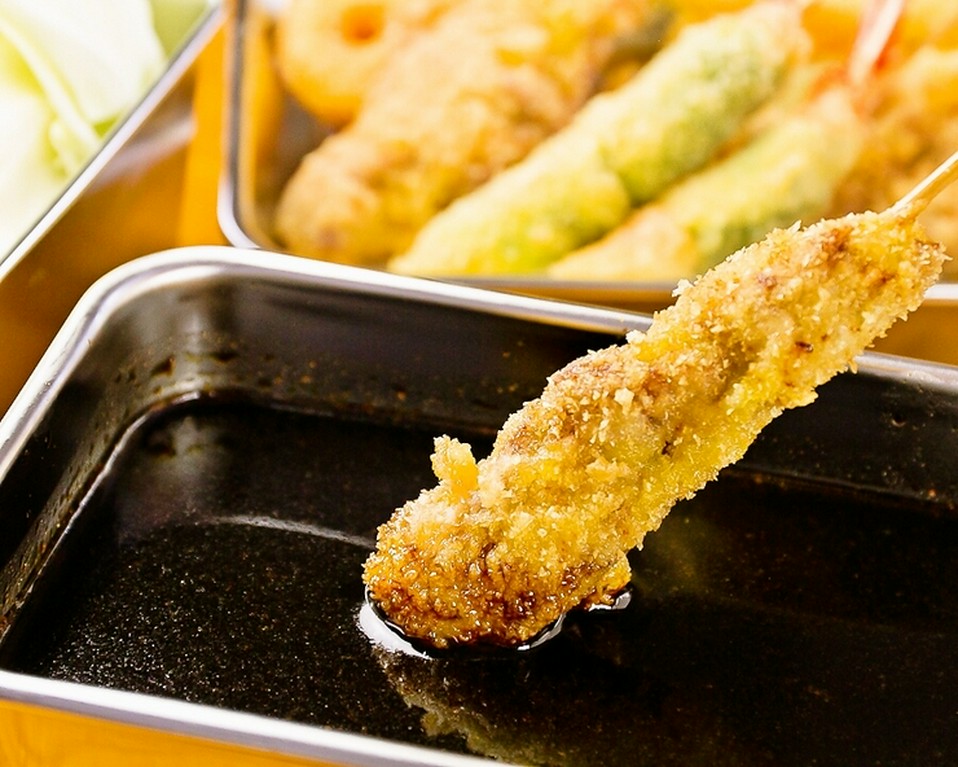 カメちゃんの串カツは油と衣にこだわりあり