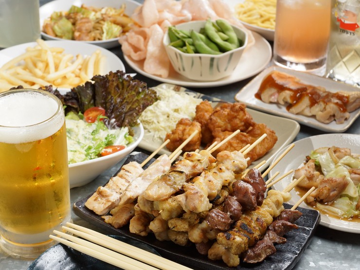 焼き鳥食べ放題 個室居酒屋 鶏のよりみち 梅田店 梅田 大阪駅 居酒屋 ネット予約可 ヒトサラ 焼き鳥食べ放題 個室居酒屋 鶏のよりみち 梅田店 梅田 大阪駅 居酒屋 ネット予約可 ヒトサラ