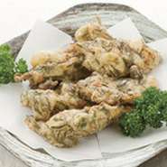 ＜定番の沖縄料理です！＞
沖縄のもずくをカリッとした食感のかき揚げにしました！