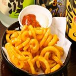 ポテト×タコスミート×チェダーチーズの最強コンビ！