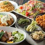 当店自慢のお料理をふんだんに取り入れたお得な宴会コース！！
逸品料理が楽しめる充実コース！！