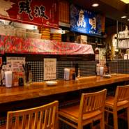 少人数の仕事帰りや買い物後のサク飲みも大歓迎！ご来店お待ちしております！