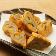 熊本の伝統的郷土料理。蓮根のシャキシャキ感と絶妙な辛さが最高！