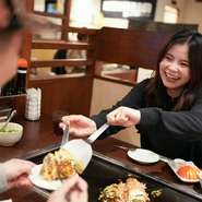 広々としたお座敷はご家族の団らんなどに最適スペース！お子様ランチもございます。