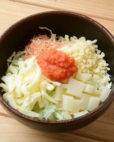 明太もちチーズもんじゃ