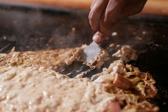 明太もちチーズもんじゃ