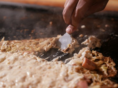 明太もちチーズもんじゃ