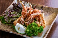 脱皮蟹のから揚げ