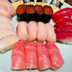 『お任せ贅沢コース』刺し盛・焼魚・握り・デザート等全9品