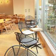 喫茶専用テーブル席