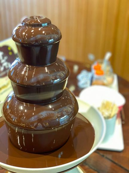 チョコレートファウンテン