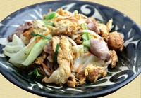 ヘルシーな麩がた～くさん。チャンプルーしてシンプルに仕上げました。