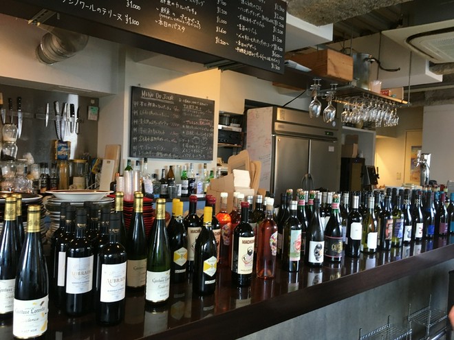 ワインにこだわっている