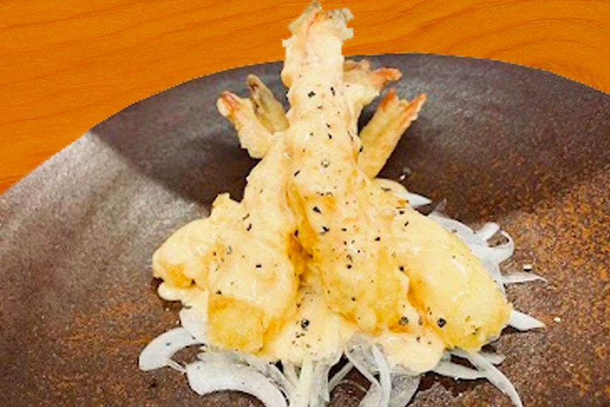 みんな大好き　ぷりぷりエビマヨ