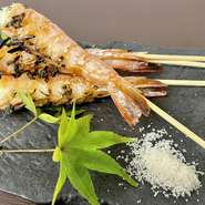 藻塩で食べるのが最高に美味しいです。