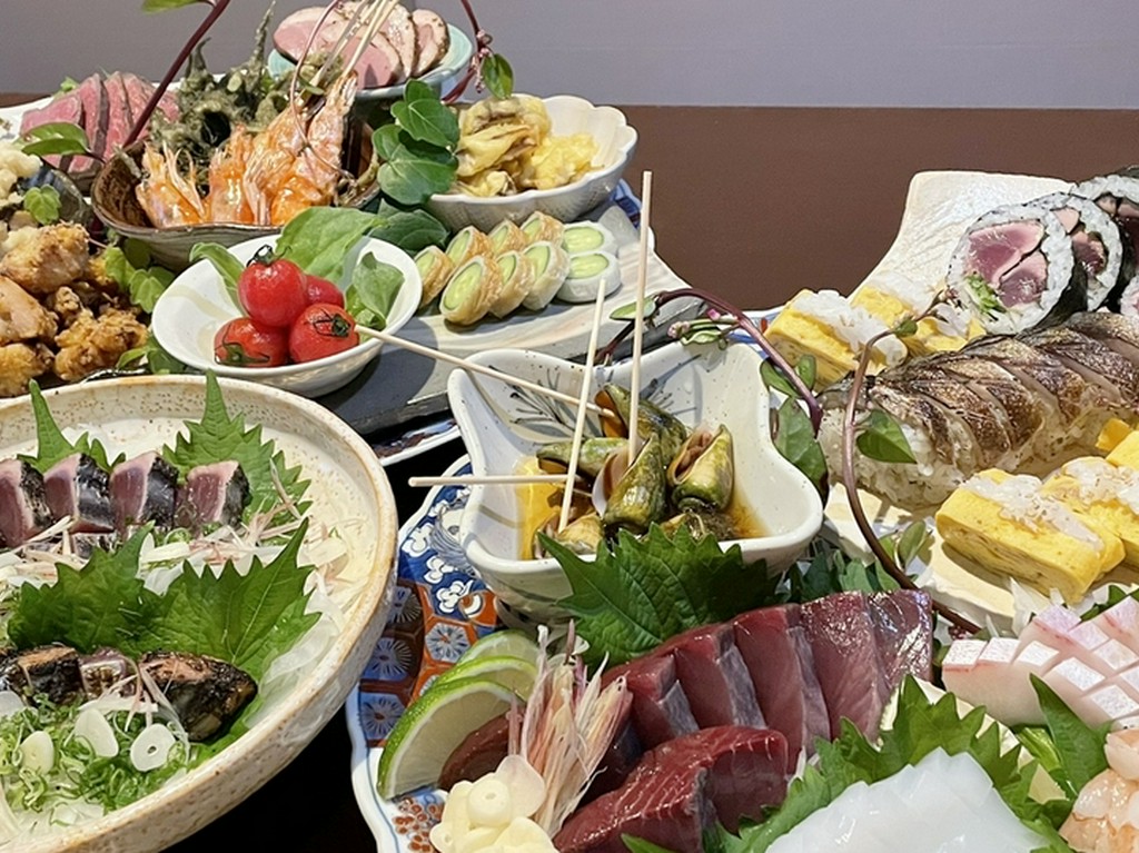 夏の各種ご宴会、お集まり事に最適なコースもご用意!!