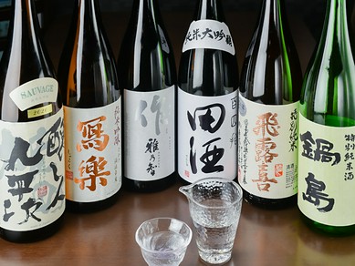 各地より今イチオシの日本酒を厳選