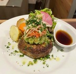 【当店限定】特製ポン酢でいただく2種おろしハンバーグ　180g