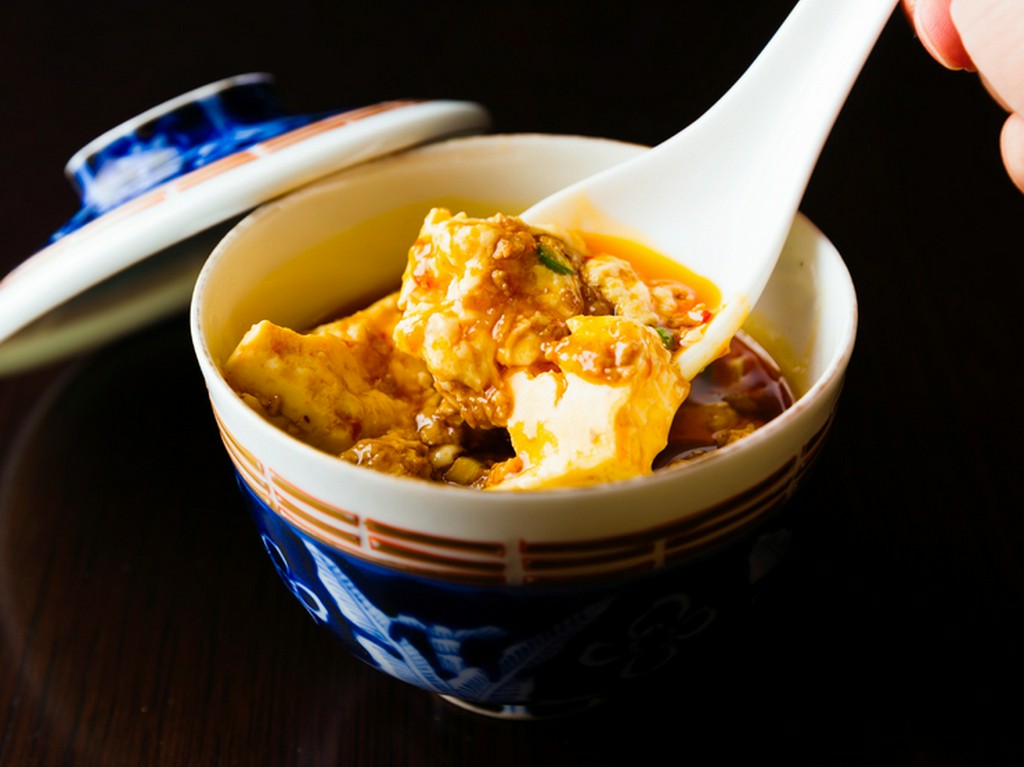 山形県産豆腐の甘さが際立つ、新スタイルの『麻婆豆腐』