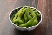 塩味の効いたふっくら枝豆です。