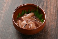 いか肝と酒粕をあわせた珍味です。