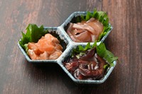 料理長お任せの珍味盛り合わせです。