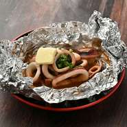 いかのごろごろバター焼き