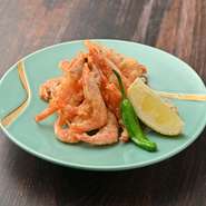 甘海老のから揚げ