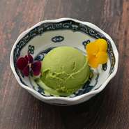 大人の抹茶アイス