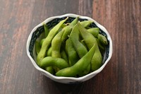 塩味の効いたふっくら枝豆です。