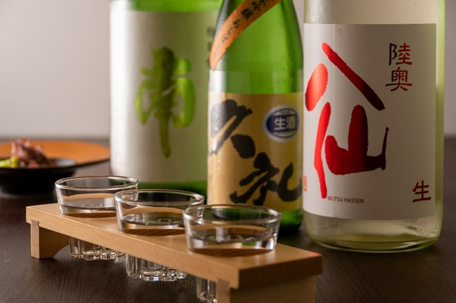 日本酒にこだわっている