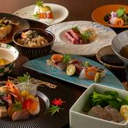 ※夜のコース料理は、毎月変わります。