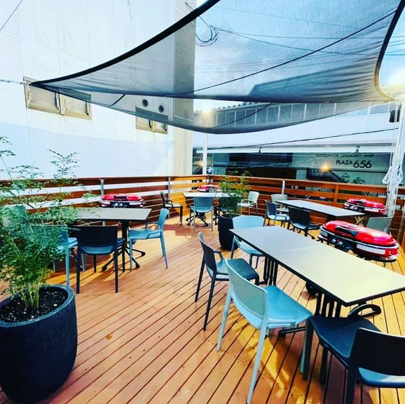 屋上テラス席で楽しむスペシャルBBQパーティー