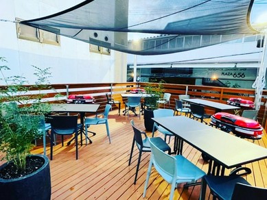 屋上テラス席で楽しむスペシャルBBQパーティー