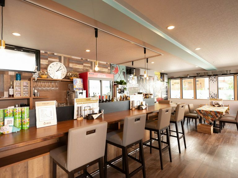 内装も調度品もアメリカナイズされたステーキハウス