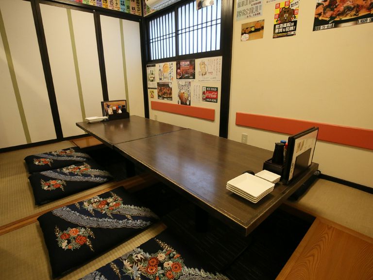 プライベートな和空間で、鮮魚づくしのコースを満喫