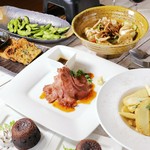 新メニュー「贅沢海の幸カルパッチョ」など肉と海鮮を堪能でき、接待や宴会、デートにもおすすめです！