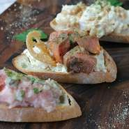 カナッペ3種盛り合わせ