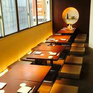 会社宴会などにおすすめのスペース♪人数の変更にも柔軟に対応致します！